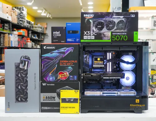 PC Gaming- AI Intel Core Ultra 7 270K Plus| RTX 5070| Gigabyte Z890M AORUS ELITE WIFI7| RAM 32GB